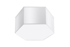 Plafon SUNDE 15 biały E27 2x60W IP20 SL.1058 SOLLUX