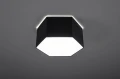Plafon SUNDE 15 czarny E27 2x60W IP20 SL.1061 SOLLUX