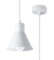Lampa wisząca TALEJA 1 biała [E27] E27 1x60W IP20 SL.0983 SOLLUX