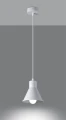 Lampa wisząca TALEJA 1 biała [E27] E27 1x60W IP20 SL.0983 SOLLUX