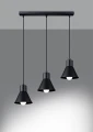 Lampa wisząca TALEJA 3 czarna [E27] E27 3x60W IP20 SL.0986 SOLLUX
