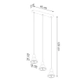 Lampa wisząca TAZILA 3 biała [ES111] ES111 3x IP20 SL.0988 SOLLUX