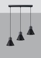 Lampa wisząca TAZILA 3 czarna [ES111] ES111 3x IP20 SL.0990 SOLLUX