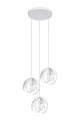 Lampa wisząca TULOS 3P biała E27 3x60W IP20 SL.1084 SOLLUX