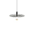 Lampa wisząca SIRKEL 30 czarny E28 1x60W IP20 TH.144 SOLLUX