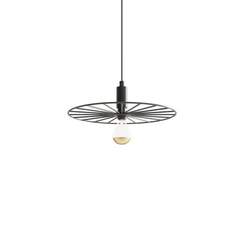 Lampa wisząca SIRKEL 30 czarny E28 1x60W IP20 TH.144 SOLLUX