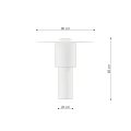 Plafon TVAROR biały E27 5x60W IP20 TH.139 SOLLUX