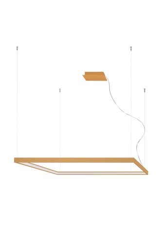 Żyrandol NELYA L złoty LED 3000K LED 1x70W IP20 TH.155 SOLLUX