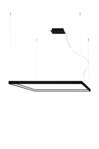 Żyrandol NELYA L czarny LED 4000K LED 1x70W IP20 TH.157 SOLLUX