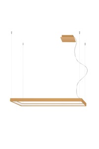 Żyrandol TUULA M złoty LED 4000K LED 1x50W IP20 TH.164 SOLLUX