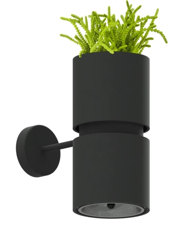 Kinkiet KUKKIA czarna GU10/ES111 1x40W IP20 TH.005CZ SOLLUX