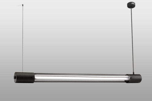 Lampa wisząca VALO czarne T8 1x14W IP20 TH.008CZ SOLLUX