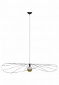 Lampa wisząca ESKOLA 140 czarna E27 1x60W IP20 TH.012CZ SOLLUX