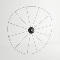 Kinkiet / Plafon ESKOLA 70 czarny E27 1x60W IP20 TH.013CZ SOLLUX
