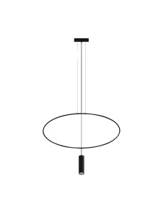 Lampa wisząca HOLAR 1 czarna GU10 1x40W IP20 TH.016CZ SOLLUX