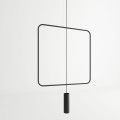 Lampa wisząca RANA 1 czarna GU10 1x40W IP20 TH.018CZ SOLLUX