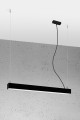 Lampa wisząca PINNE 67 czarna 3000K LED 1x17W IP20 TH.030 SOLLUX
