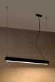 Lampa wisząca PINNE 67 czarna 3000K LED 1x17W IP20 TH.030 SOLLUX