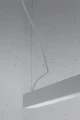 Lampa wisząca PINNE 90 szara 4000K LED 1x25W IP20 TH.052 SOLLUX