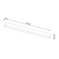 Plafon PINNE 90 biały 4000K LED 1x25W IP20 TH.062 SOLLUX