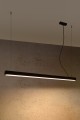 Lampa wisząca PINNE 117 czarna 3000K LED 1x31W IP20 TH.066 SOLLUX