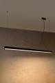 Lampa wisząca PINNE 150 czarna 3000K LED 1x39W IP20 TH.084 SOLLUX