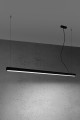 Lampa wisząca PINNE 150 czarna 4000K LED 1x39W IP20 TH.087 SOLLUX