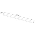 Plafon PINNE 150 szary 4000K LED 1x39W IP20 TH.100 SOLLUX