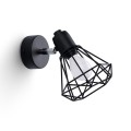 Kinkiet ARTEMIS 1 czarny E14 1x40 IP20 SL.1105 SOLLUX