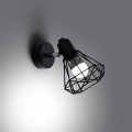 Kinkiet ARTEMIS 1 czarny E14 1x40 IP20 SL.1105 SOLLUX