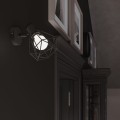 Kinkiet ARTEMIS 1 czarny E14 1x40 IP20 SL.1105 SOLLUX