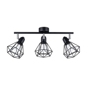 Plafon ARTEMIS 3 czarny E14 3x40 IP20 SL.1107 SOLLUX