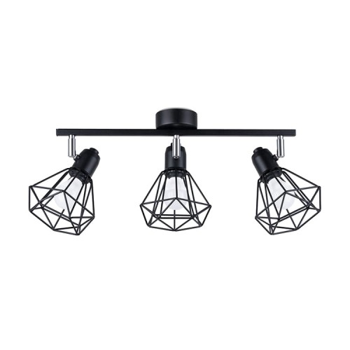 Plafon ARTEMIS 3 czarny E14 3x40 IP20 SL.1107 SOLLUX