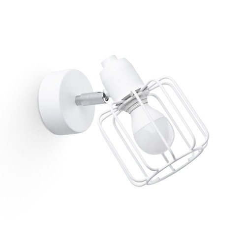 Kinkiet BELUCI 1 biały E14 1x40 IP20 SL.1111 SOLLUX