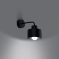 Kinkiet SAVAR 1 czarny E27 1x60 IP20 SL.1129 SOLLUX