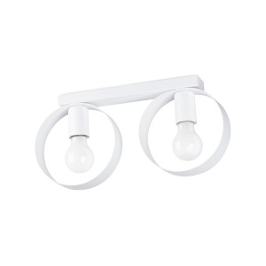 Plafon TITRAN 2 biały E27 2x60 IP20 SL.1135 SOLLUX