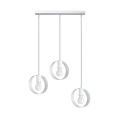 Lampa wisząca TITRAN 3 biała E27 3x60 IP20 SL.1138 SOLLUX