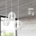 Lampa wisząca TITRAN 3 biała E27 3x60 IP20 SL.1138 SOLLUX