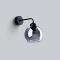 Kinkiet ALINO 1 czarny E27 1x60 IP20 SL.1139 SOLLUX
