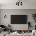 Kinkiet FILLAN 1 czarny E27 1x60 IP20 SL.1143 SOLLUX