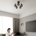 Kinkiet FILLAN 1 czarny E27 1x60 IP20 SL.1143 SOLLUX