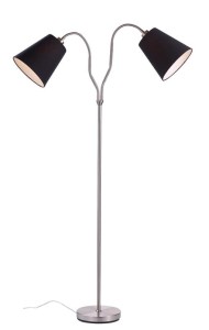 MODENA Podłogowa 2L Stalowy/Czarny 105248 Markslojd