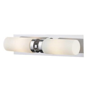 Kinkiet NORRSUNDET 2L Chrom/Biały IP44 102478 Markslojd