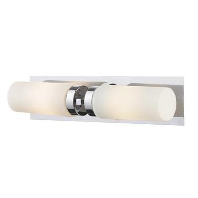 Kinkiet NORRSUNDET 2L Chrom/Biały IP44 102478 Markslojd