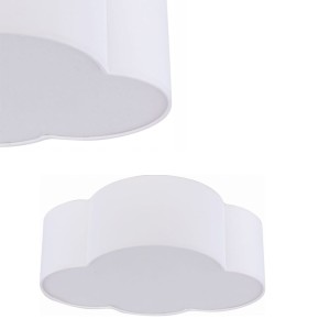 Lampa sufitowa CLOUD MINI biała chmurka do pokoju dziecięcego TK Lighting