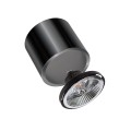 Oprawa sufitowa czarna tuba AR111 CHLOE METALICA SLIP005029 Spectrum