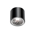 Oprawa sufitowa czarna tuba AR111 CHLOE METALICA SLIP005029 Spectrum