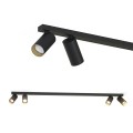 Listwa sufitowa 400cm MONO VIII 2x200 BLACK/GOLD 7701 Nowodvorski Lighting