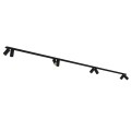 Listwa sufitowa 400cm MONO VIII 2x200 BLACK/GOLD 7701 Nowodvorski Lighting