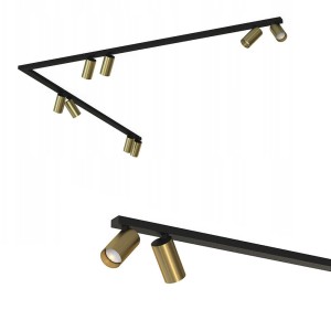 Listwa sufitowa 90° 2x150cm MONO CORNER VIII 2x150 SOLID BRASS 7755 Nowodvorski Lighting